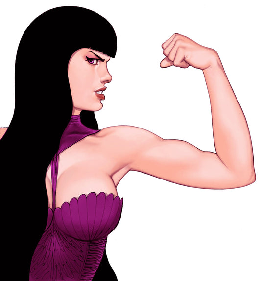 Tirage Dibond® numéroté "Girl Power" Format 40X40