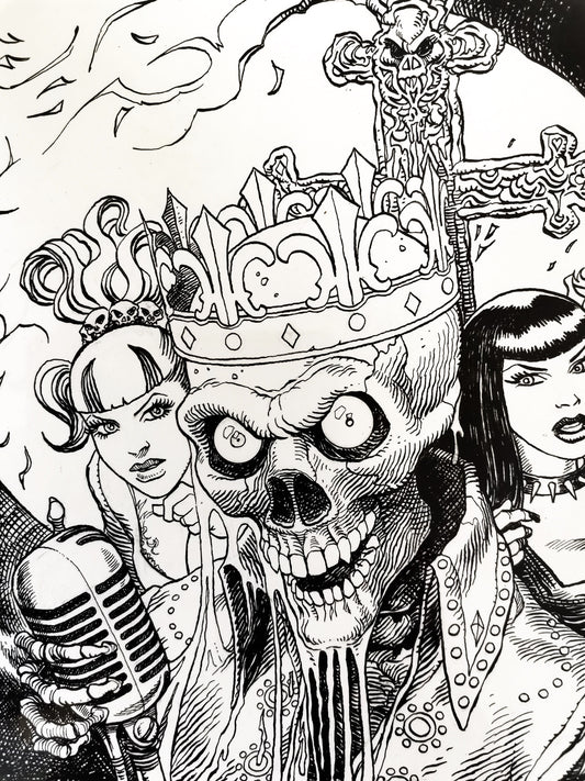 Original "Rock'n'Roll Creeps" Format 30X24