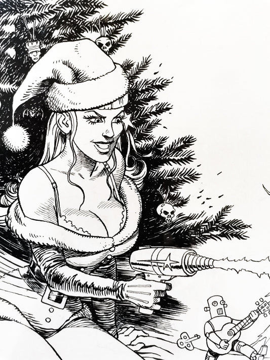 Original "La mère Noël" Format 30X24