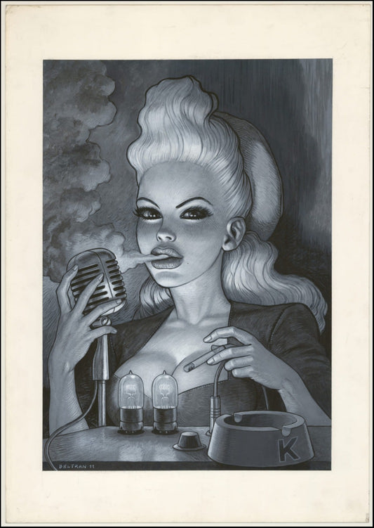Tirage d'Art numéroté "Lady Konstroy" Format 50X40