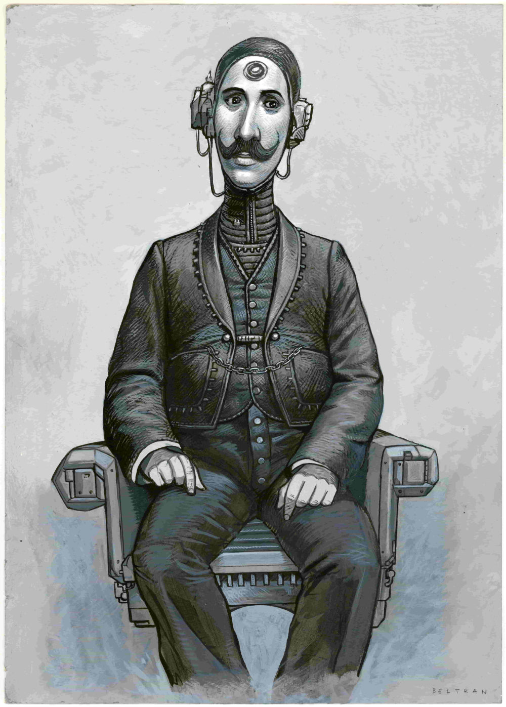 Tirage photo "Moustache" Format 59X42