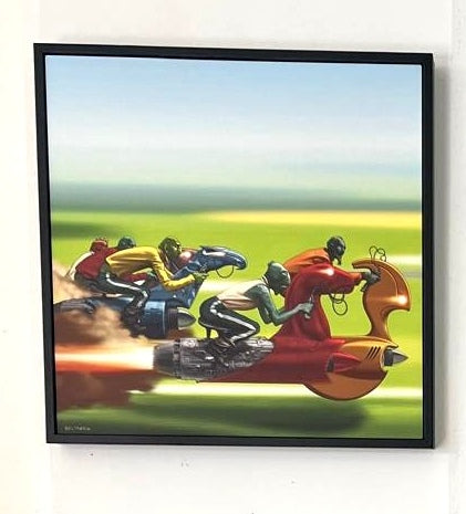 Tirage Dibond® numéroté "Turf" Format 40X40